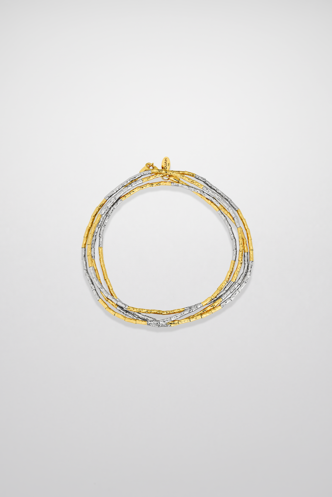 Collier/Bracelet Flow Bicolor G
