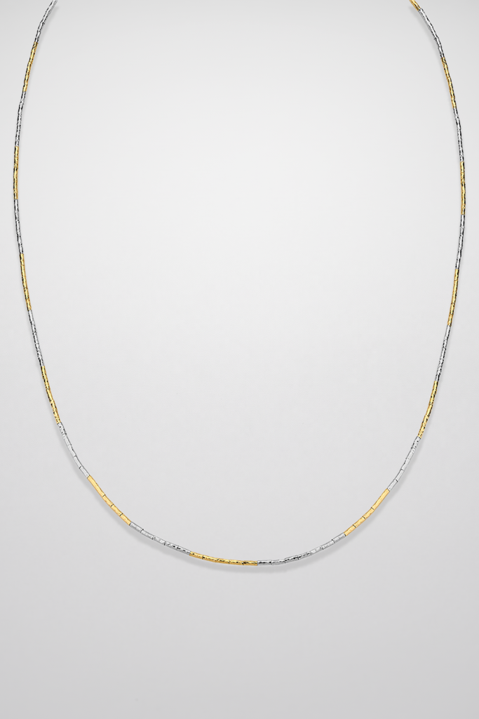 Colar/Pulseira Flow Bicolor M